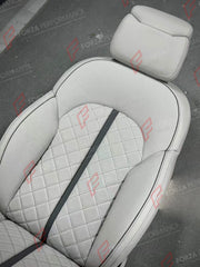 BUCKET SEATS LWCB for AUDI A3 S3 RS3 Q3 RSQ3 A4 S4 RS4 A5 S5 RS5 Q5 SQ5 A6 S6 RS6 A7 S7 RS7 A8 S8 Q7 SQ7 Q8 SQ8 RSQ8 E-TRON GT FW TT TTS TT RS R8

A single seat can be sold, purchasing a pair is not required.

All bucket seats photos on our website are real images of the actual product.

We produce custom bucket seats for every Audi models. We offer fully customizable options.

Custom Options:

Cushion Inserts: Custom Design
Finishing Options: Alcantara, Leather, Cloth
Logo Options: Custom Logo by your requ