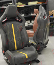 BUCKET SEATS LWCB for AUDI S3 RS3 S4 RS4 A5 S5 RS5 SQ5 A6 S6 RS6 SQ7 TT TTS

A single seat can be sold, purchasing a pair is not required.

All bucket seats photos on our website are real images of the actual product.

We produce custom bucket seats for every Audi models. We offer fully customizable options.

Custom Options:

Cushion Inserts: Custom Design
Finishing Options: Alcantara, Leather, Cloth
Logo Options: Custom Logo by your request
Stitching Options: Custom stitching color and pattern by your requ