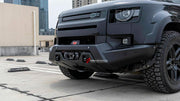 ALUMINUM FRONT WINCH BUMPER for LAND ROVER DEFENDER L663 2019+

Set includes:
Front Winch Bumper

Material: Aluminum
Note: Professional installation is required