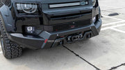 ALUMINUM FRONT WINCH BUMPER for LAND ROVER DEFENDER L663 2019+

Set includes:
Front Winch Bumper

Material: Aluminum
Note: Professional installation is required