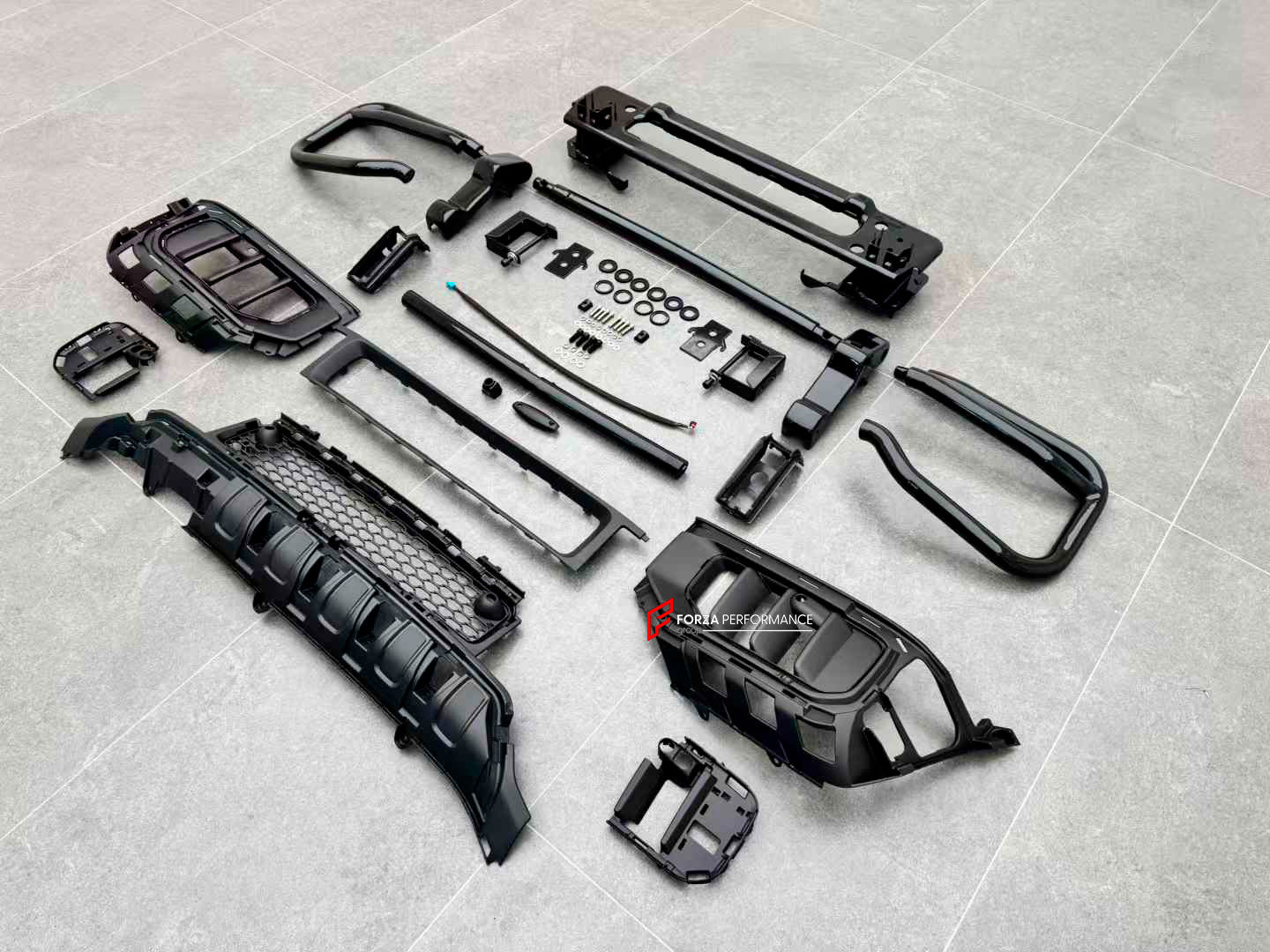 BULLBAR for MERCEDES-BENZ G63 AMG W465 2024+

Set includes:

Bullbar

Material: Steel

NOTE: Professional installation is required