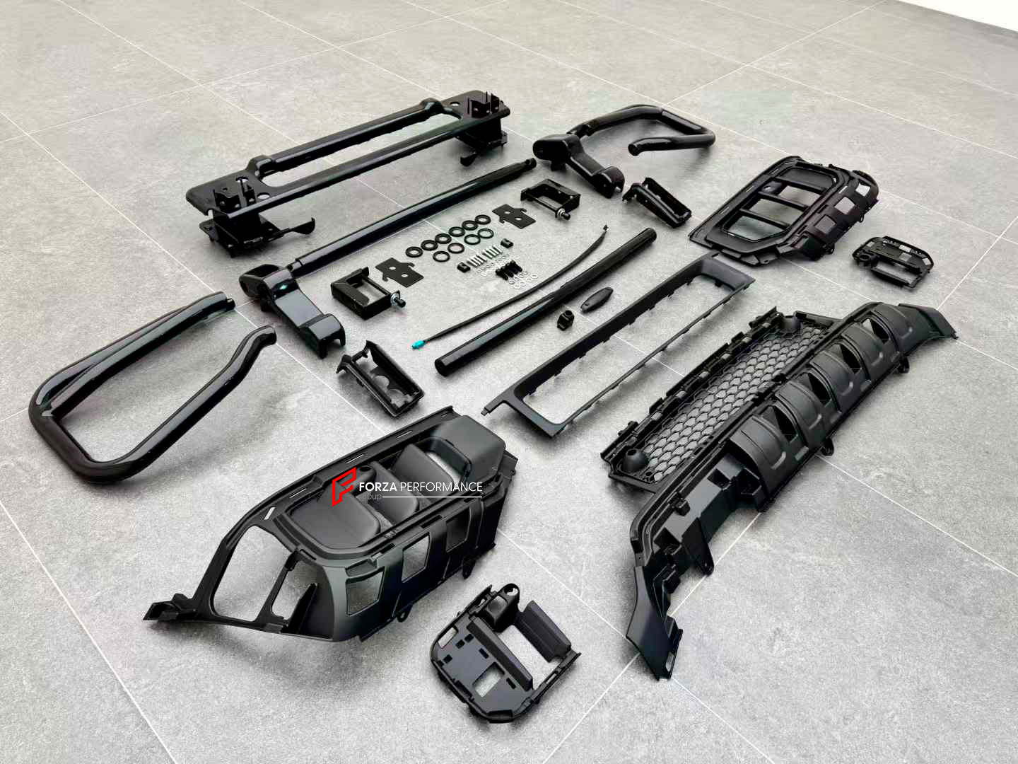 BULLBAR for MERCEDES-BENZ G63 AMG W465 2024+

Set includes:

Bullbar

Material: Steel

NOTE: Professional installation is required