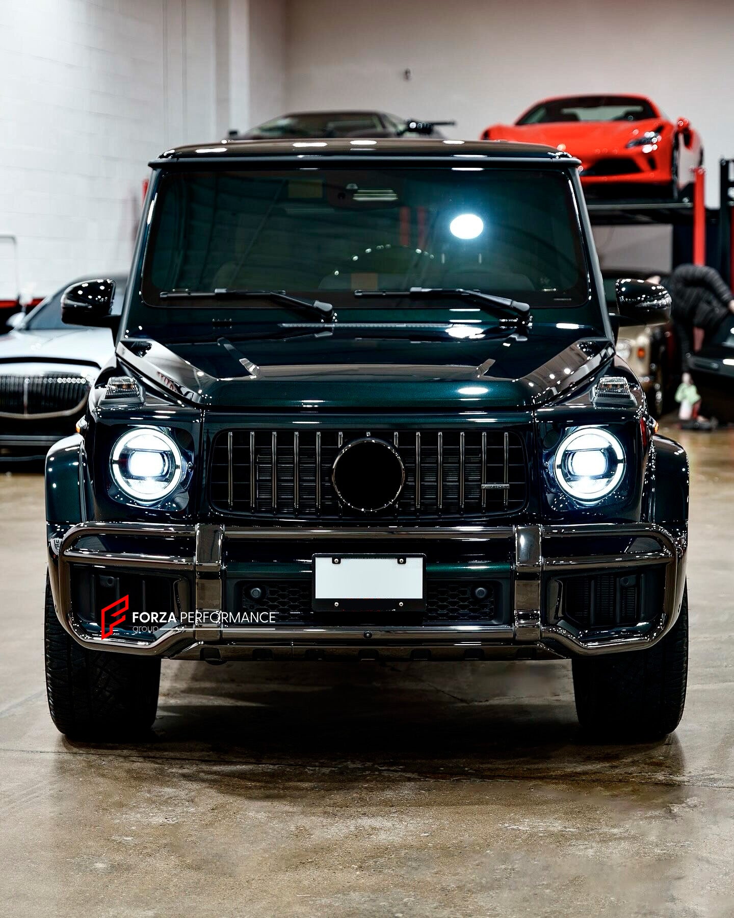 BULLBAR for MERCEDES-BENZ G63 AMG W465 2024+

Set includes:

Bullbar

Material: Steel

NOTE: Professional installation is required