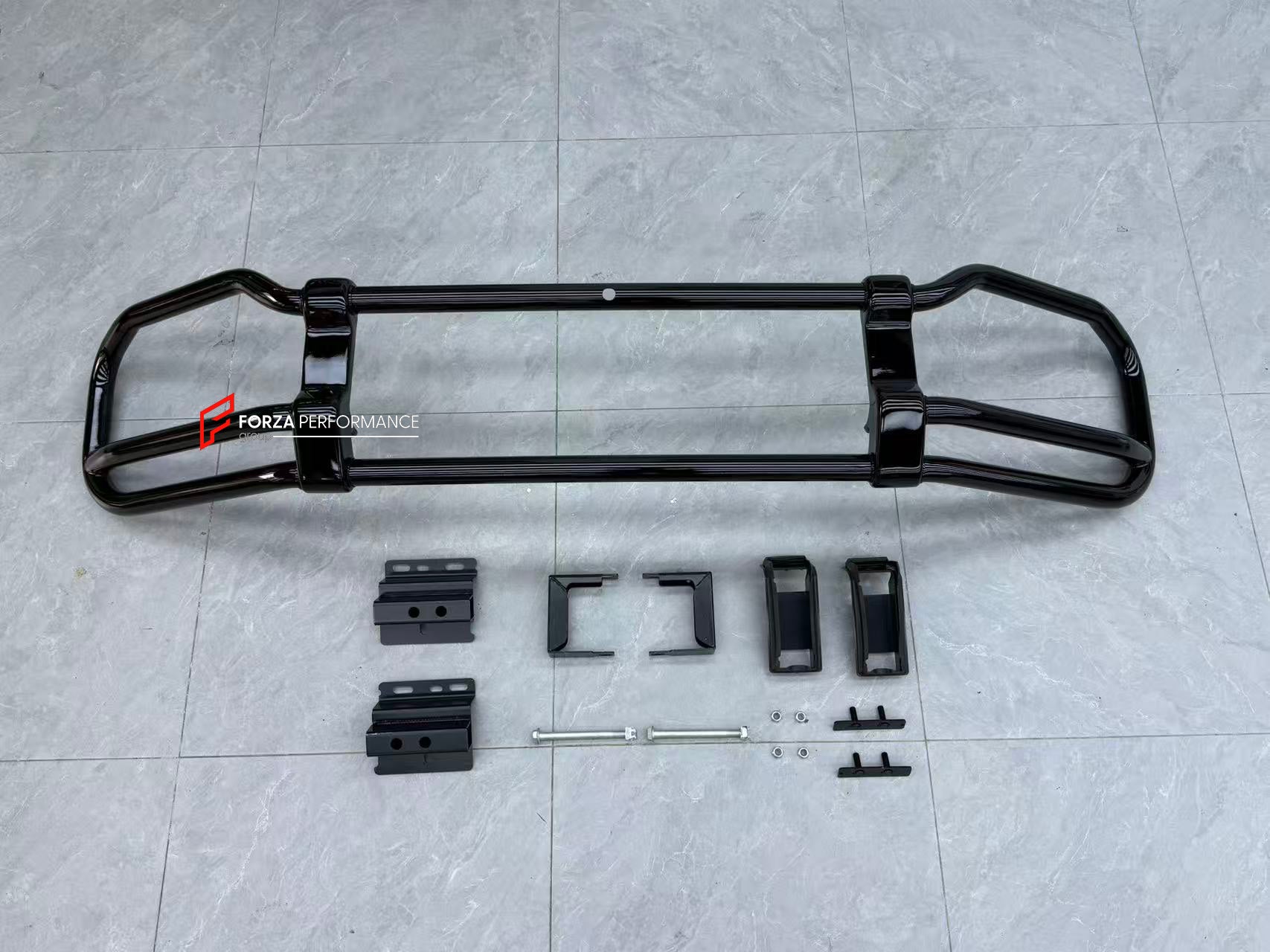 BULLBAR for MERCEDES-BENZ G63 AMG W465 2024+

Set includes:

Bullbar

Material: Steel

NOTE: Professional installation is required