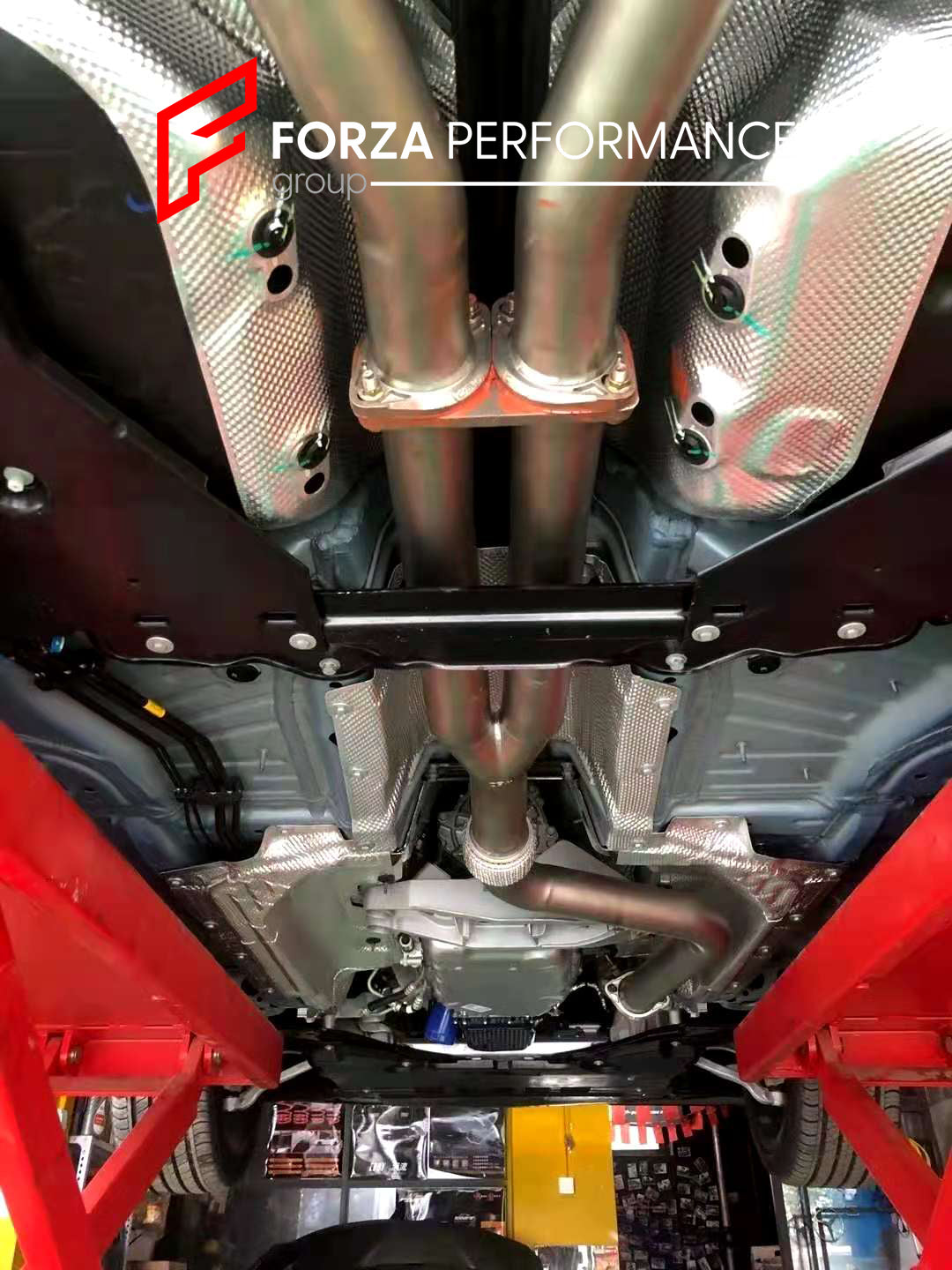 VALVED EXHAUST CATBACK MUFFLER for CADILLAC CT4 2.0T 2019+  Valved exhaust, meaning that has remote, controlled valves - allowing a switch between an aggressive loud sports sound and a sound that is closer to the OEM sound.  Set includes:  Center Pipes Muffler with valves Valve control box with remote control (you may also reuse your factory exhaust valve motors