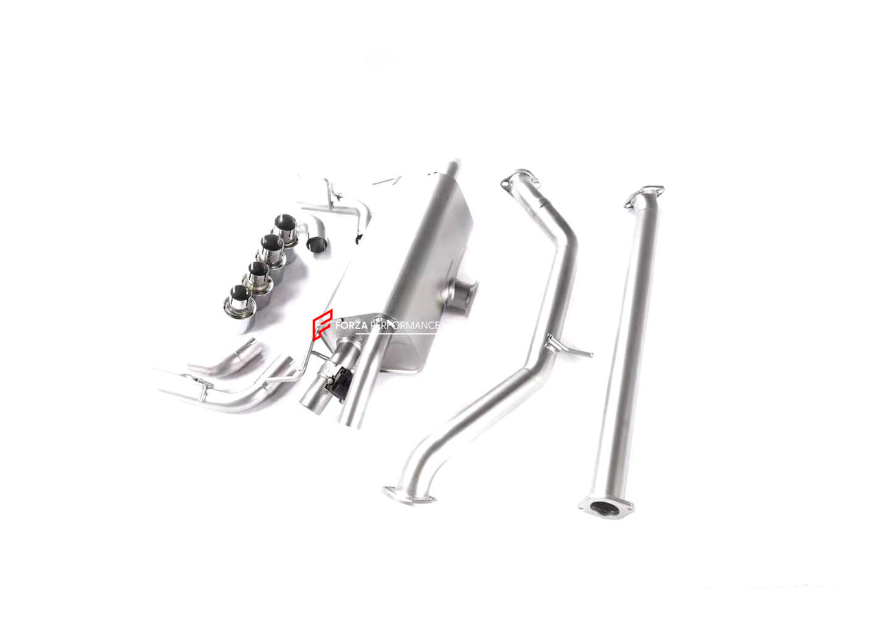 VALVED EXHAUST CATBACK MUFFLER for Cadillac XT4 2.0