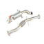EXHAUST DOWNPIPE for CADILLAC XT4 2.0T  Material: Stainless Steel  Optionally:  For an extra cost we can add heat shield protection 200 cell catalytic converter