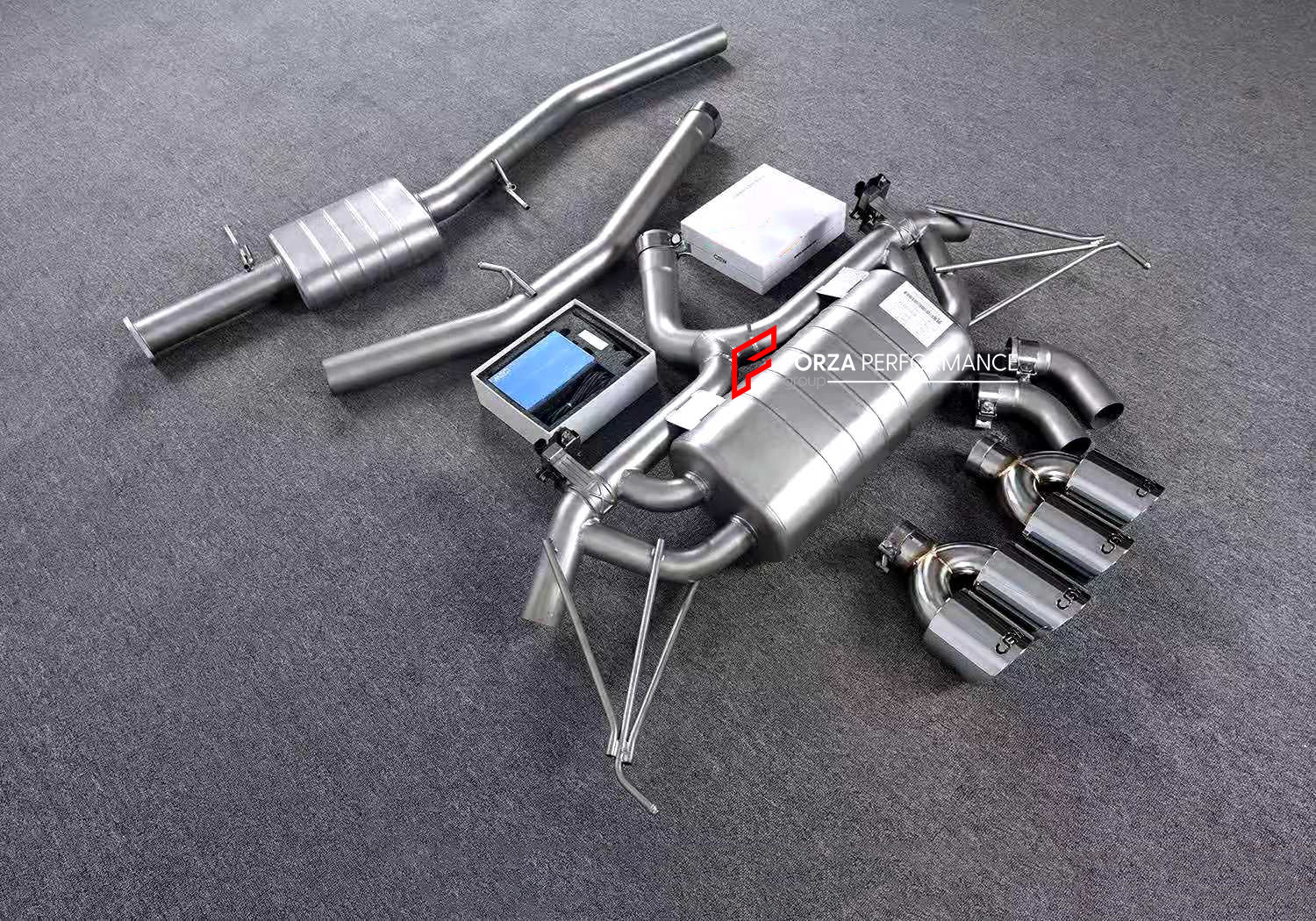 VALVED EXHAUST CATBACK MUFFLER for Cadillac XT5 2.0