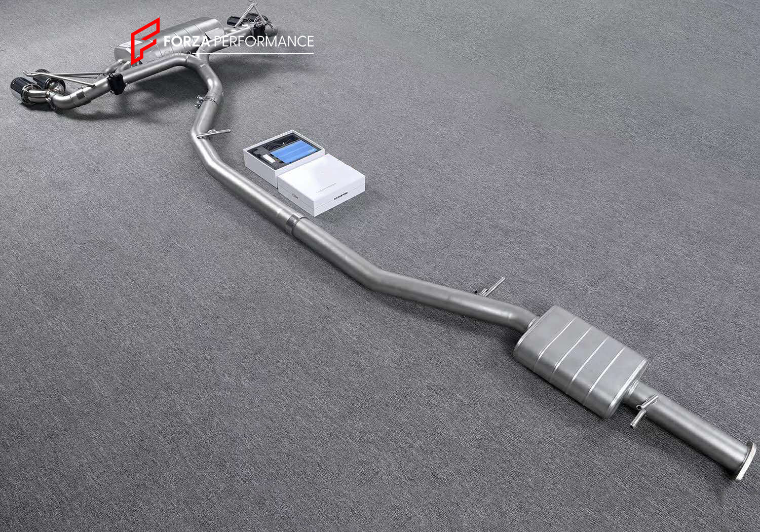VALVED EXHAUST CATBACK MUFFLER for Cadillac XT5 2.0