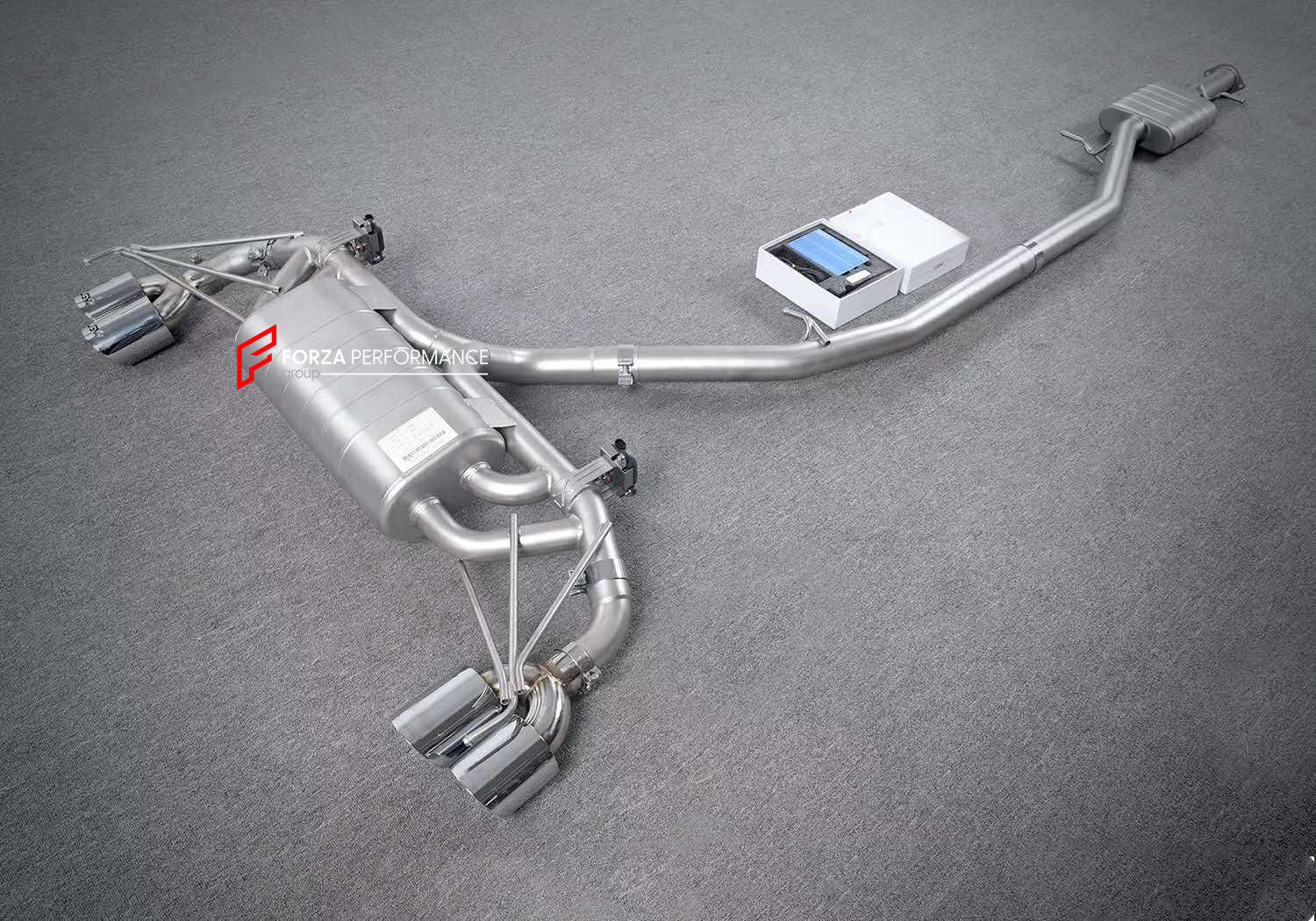 VALVED EXHAUST CATBACK MUFFLER for Cadillac XT5 2.0