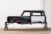 CAR BODY SHELL for PORSCHE 911 964 1989 - 1994

Set includes:

Body Shell
Front Grille Cover
Front Hood / Bonnet
Front Fenders
Doors
Rear Fenders
Rear Hood / Bonnet
Rear Bumper

Material: Steel.

Warranty: 1 year, unlimited mileage warranty

NOTE: Professional installation is required.