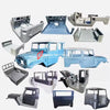 CAR BODY SHELL for LAND CRUISER 40 SERIES FJ40 FJ45 FJ43 HJ45 BJ40 FJ47 1960 - 1984

Set includes:

Body Shell
Front Grille Cover
Front Hood / Bonnet
Dashboard
Front Fenders
Doors
Rear Fenders
Rear Hood / Bonnet
Rear Bumper

Material: Steel.

Warranty: 1 year, unlimited mileage warranty

NOTE: Professional installation is required.