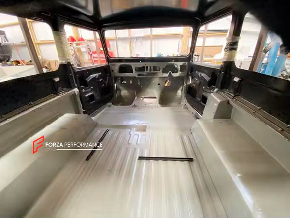 CAR BODY SHELL for LAND CRUISER 40 SERIES FJ40 FJ45 FJ43 HJ45 BJ40 FJ47 1960 - 1984

Set includes:

Body Shell
Front Grille Cover
Front Hood / Bonnet
Dashboard
Front Fenders
Doors
Rear Fenders
Rear Hood / Bonnet
Rear Bumper

Material: Steel.

Warranty: 1 year, unlimited mileage warranty

NOTE: Professional installation is required.