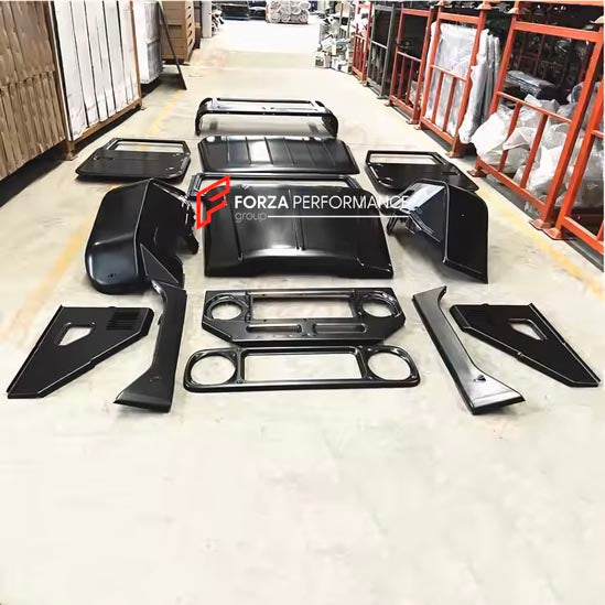 CAR BODY SHELL for LAND CRUISER 40 SERIES FJ40 FJ45 FJ43 HJ45 BJ40 FJ47 1960 - 1984

Set includes:

Body Shell
Front Grille Cover
Front Hood / Bonnet
Dashboard
Front Fenders
Doors
Rear Fenders
Rear Hood / Bonnet
Rear Bumper

Material: Steel.

Warranty: 1 year, unlimited mileage warranty

NOTE: Professional installation is required.