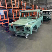 CAR BODY SHELL for LAND ROVER DEFENDER 90 110 130 L315 L316 1983 - 2016

Set includes:

Body Shell
Front Grille Cover
Front Hood / Bonnet
Dashboard
Front Fenders
Doors
Rear Fenders
Rear Hood / Bonnet
Rear Bumper

Material: Steel.

Warranty: 1 year, unlimited mileage warranty

NOTE: Professional installation is required.