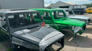 CAR BODY SHELL for MERCEDES BENZ G CLASS W463A W464 2018 - 2023

Set includes:

Body Shell
Hood Bonnet
Front Fenders
Doors
Roof
Rear Trunk Door

Material: Steel

Note: Professional installation is required.