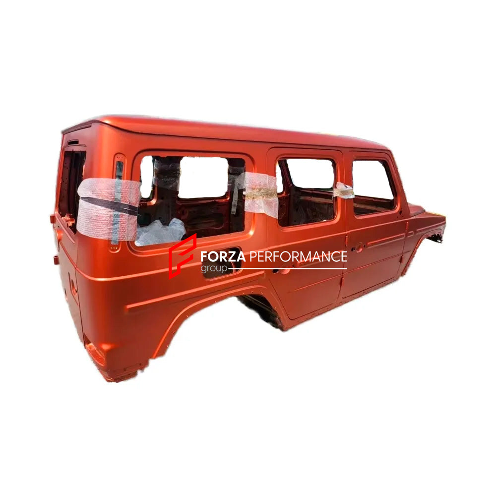 CAR BODY SHELL for MERCEDES BENZ G CLASS W463A W464 2018 - 2023

Set includes:

Body Shell
Hood Bonnet
Front Fenders
Doors
Roof
Rear Trunk Door

Material: Steel

Note: Professional installation is required.