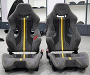 CARBON BUCKET SEATS LWCB for FERRARI 458 488 F8

A single seat can be sold, purchasing a pair is not required.

All bucket seats photos on our website are real images of the actual product.

We produce custom carbon bucket seats for every Ferrari models. We offer fully customizable options.

Custom Options:

Cushion Inserts: Custom Design
Finishing Options: Alcantara, Leather, Cloth
Logo Options: Custom Logo by your request
Seats shell material: Carbon

NOTE: Professional installation is required.

Why “Con