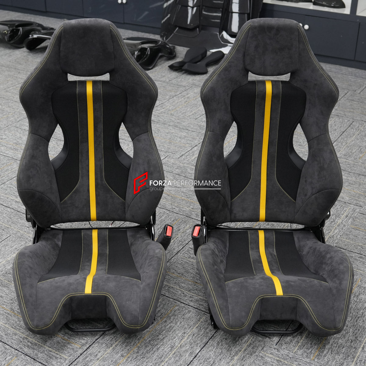 CARBON BUCKET SEATS LWCB for FERRARI 458 488 F8

A single seat can be sold, purchasing a pair is not required.

All bucket seats photos on our website are real images of the actual product.

We produce custom carbon bucket seats for every Ferrari models. We offer fully customizable options.

Custom Options:

Cushion Inserts: Custom Design
Finishing Options: Alcantara, Leather, Cloth
Logo Options: Custom Logo by your request
Seats shell material: Carbon

NOTE: Professional installation is required.

Why “Con