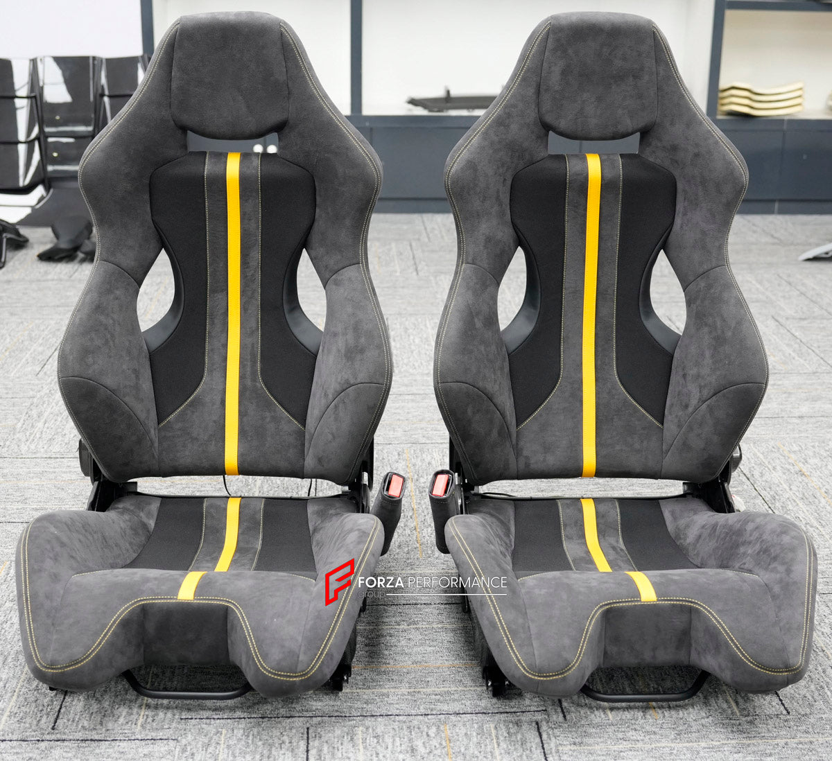 CARBON BUCKET SEATS LWCB for FERRARI 458 488 F8

A single seat can be sold, purchasing a pair is not required.

All bucket seats photos on our website are real images of the actual product.

We produce custom carbon bucket seats for every Ferrari models. We offer fully customizable options.

Custom Options:

Cushion Inserts: Custom Design
Finishing Options: Alcantara, Leather, Cloth
Logo Options: Custom Logo by your request
Seats shell material: Carbon

NOTE: Professional installation is required.

Why “Con