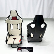 CAR SEATS WITH LEATHER ALCANTARA for PORSCHE 911 991.1 991.2 992.1 992.2 997 718 981 GT3

CAR SEATS for PORSCHE are specialized seats designed for racing cars, providing optimal support, safety, and comfort for drivers during high-speed races. They are ergonomically designed and made from high-quality materials to enhance performance and reduce fatigue during extended racing sessions.

Will fit on: 991.1, 991.2, 992.1, 992.2, 997, 718, 981.

Material: Leather, alcantara, foam, dry carbon

