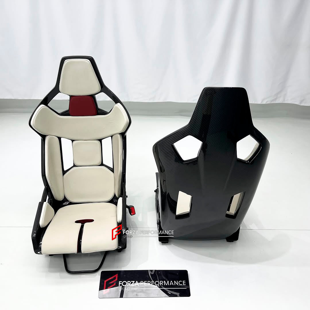 CAR SEATS WITH LEATHER ALCANTARA for PORSCHE 911 991.1 991.2 992.1 992.2 997 718 981 GT3

CAR SEATS for PORSCHE are specialized seats designed for racing cars, providing optimal support, safety, and comfort for drivers during high-speed races. They are ergonomically designed and made from high-quality materials to enhance performance and reduce fatigue during extended racing sessions.

Will fit on: 991.1, 991.2, 992.1, 992.2, 997, 718, 981.

Material: Leather, alcantara, foam, dry carbon
