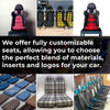 CARBON BUCKET SEATS for PORSCHE 911 992.1 GT3RS 2023+
Advantages of Forza Performance Group Bucket Seats:
Fully Customizable Design.
Optional Memory Foam Insert.
Integrated Side Airbags.
Electric Connectors to Seat Belts.
Seat Occupancy Sensor.
Custom Options:

Inserts:Tartan, Pepita, Custom Design.
Finishing Options: Alcantara, Leather, Eco Leather.
Logo Options: Custom Logo.