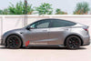 CARBON AERO KIT for TESLA MODEL Y 2021+

Set includes:

Front Lip
Front Lip Canards
Side Skirts
Rear Diffuser
Rear Spoiler

NOTE: Professional installation is required

Contact us for pricing