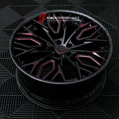 CARBON BARREL FORGED WHEELS RIMS MONOBLOCK CB-1 for ANY CAR