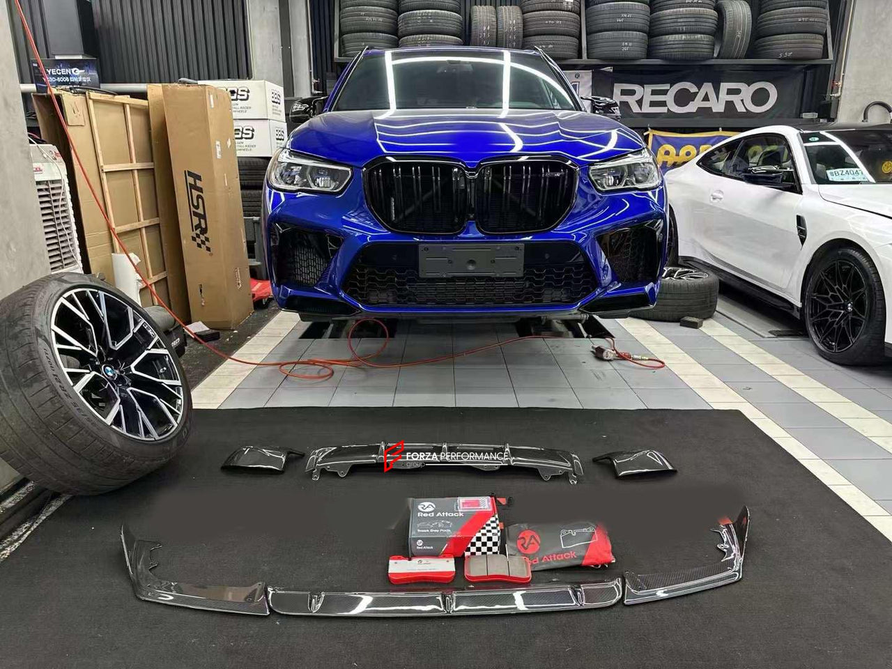 AKRAPOVIC STYLE CARBON BODY KIT FOR X5M F95 X6M F96 2020+
