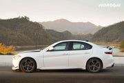 CARBON BODY KIT for ALFA ROMEO GIULIA TYPE 952 FACELIFT 2023+

Set includes:

Front Lip
Front Bumper Canards

Hood / Bonnet

Side Skirts

Rear Spoiler ( 2 options )

Rear Diffuser

Material: Wet Carbon with Fiberglass

NOTE: Professional installation is required.

Why “Contact Us for Pricing”?

We don’t display fixed prices because our goal is to offer you the most competitive deal possible. Product costs often decrease over time, and by requesting a quote, you’ll receive our most up-to-date price on market