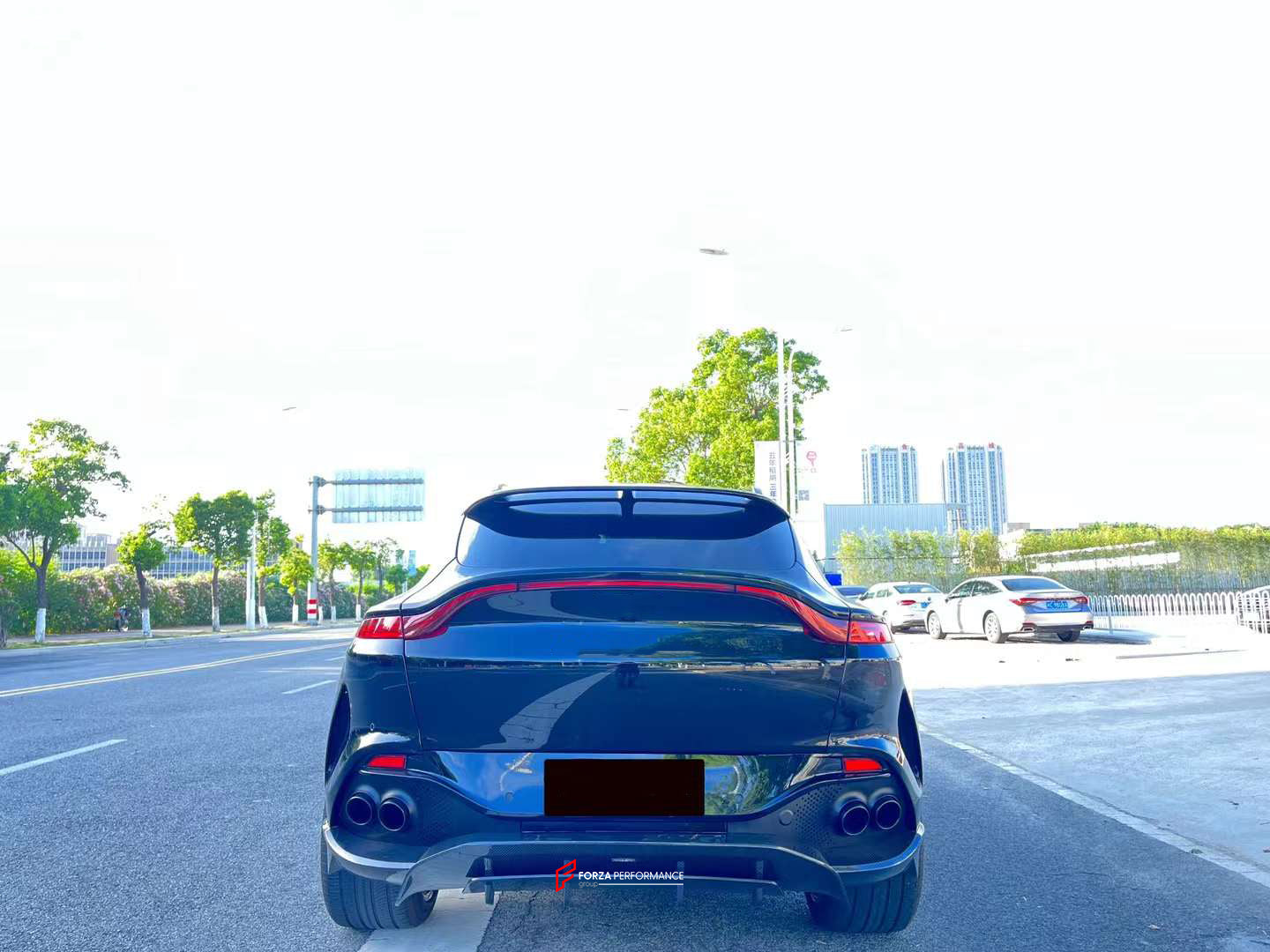DBX707 DRY CARBON BODY KIT for ASTON MARTIN DBX  Set includes:  Front Bumper Front Lip Side Skirts Rear Bumper Rear Diffuser