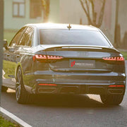 CARBON BODY KIT for AUDI A4 S4 B9 2019 - 2025 FORZA PERFORMANCE Custom fit Dry Carbon Achen Cybe Achencybe Design Style
Set includes:

Front Lip
Rear Diffuser (A4 version or S4 four-outlet exhaust version — specify your model)
Rear Spoiler
Material: Carbon

NOTE: Professional installation is required.