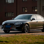 CARBON BODY KIT for AUDI A4 S4 B9 2019 - 2025 FORZA PERFORMANCE Custom fit Dry Carbon Achen Cybe Achencybe Design Style
Set includes:

Front Lip
Rear Diffuser (A4 version or S4 four-outlet exhaust version — specify your model)
Rear Spoiler
Material: Carbon

NOTE: Professional installation is required.