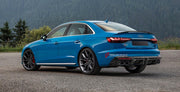 CARBON BODY KIT for AUDI A4 S4 B9 2019 - 2025 FORZA PERFORMANCE Custom fit Dry Carbon Achen Cybe Achencybe Design Style
Set includes:

Front Lip
Rear Diffuser (A4 version or S4 four-outlet exhaust version — specify your model)
Rear Spoiler
Material: Carbon

NOTE: Professional installation is required.