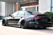 CARBON BODY KIT for Audi A6 C7 2011 - 2018
Set includes:

Front Lip
Front Fenders
Side Skirts
Rear Fenders
Ducktail Spoiler
Rear Diffuser
Rear Bumper Splitters
Material: Carbon

NOTE: Professional installation is required.