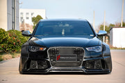 CARBON BODY KIT for Audi A6 C7 2011 - 2018
Set includes:

Front Lip
Front Fenders
Side Skirts
Rear Fenders
Ducktail Spoiler
Rear Diffuser
Rear Bumper Splitters
Material: Carbon

NOTE: Professional installation is required.