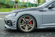 CARBON BODY KIT for AUDI RS5 F5 FACELIFT 2020+    Set includes:  Front Lip  Front Canards Hood/Bonnet Rear Diffuser