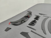 DRY CARBON BODY KIT for BENTLEY CONTINENTAL GT GTC COUPE CONVERTIBLE 2024+ FORZA PERFORMANCE custom fit Mansory Style

Set includes:
Front Lip
Front Bumper Canards
Front Bumper Air Intake Trims
Front Bumper Grille
Hood Bonnet
Side Mirror Covers
Side Strips
Side Skirts
C-Pillar Panel
Roof Spoiler
Decklid Spoiler
Ducktail Spoiler
Rear Diffuser

Material: Dry Carbon

NOTE: Professional installation is required.