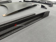 DRY CARBON BODY KIT for BENTLEY CONTINENTAL GT GTC COUPE CONVERTIBLE 2024+ FORZA PERFORMANCE custom fit Mansory Style

Set includes:
Front Lip
Front Bumper Canards
Front Bumper Air Intake Trims
Front Bumper Grille
Hood Bonnet
Side Mirror Covers
Side Strips
Side Skirts
C-Pillar Panel
Roof Spoiler
Decklid Spoiler
Ducktail Spoiler
Rear Diffuser

Material: Dry Carbon

NOTE: Professional installation is required.