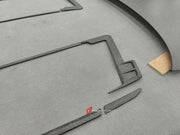 DRY CARBON BODY KIT for BENTLEY CONTINENTAL GT GTC COUPE CONVERTIBLE 2024+ FORZA PERFORMANCE custom fit Mansory Style

Set includes:
Front Lip
Front Bumper Canards
Front Bumper Air Intake Trims
Front Bumper Grille
Hood Bonnet
Side Mirror Covers
Side Strips
Side Skirts
C-Pillar Panel
Roof Spoiler
Decklid Spoiler
Ducktail Spoiler
Rear Diffuser

Material: Dry Carbon

NOTE: Professional installation is required.