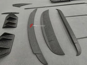 DRY CARBON BODY KIT for BENTLEY CONTINENTAL GT GTC COUPE CONVERTIBLE 2024+ FORZA PERFORMANCE custom fit Mansory Style

Set includes:
Front Lip
Front Bumper Canards
Front Bumper Air Intake Trims
Front Bumper Grille
Hood Bonnet
Side Mirror Covers
Side Strips
Side Skirts
C-Pillar Panel
Roof Spoiler
Decklid Spoiler
Ducktail Spoiler
Rear Diffuser

Material: Dry Carbon

NOTE: Professional installation is required.