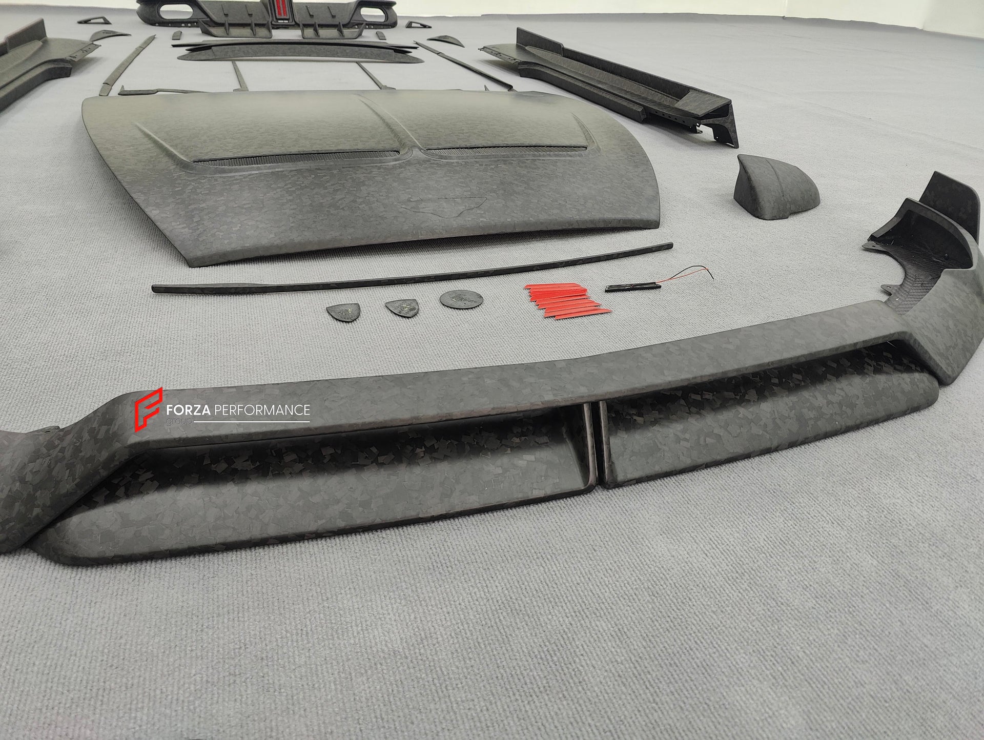 CARBON BODY KIT for BENTLEY CONTINENTAL GT GTC COUPE CONVERTIBLE 2024+ FORZA PERFORMANCE custom fit MANOSRY style