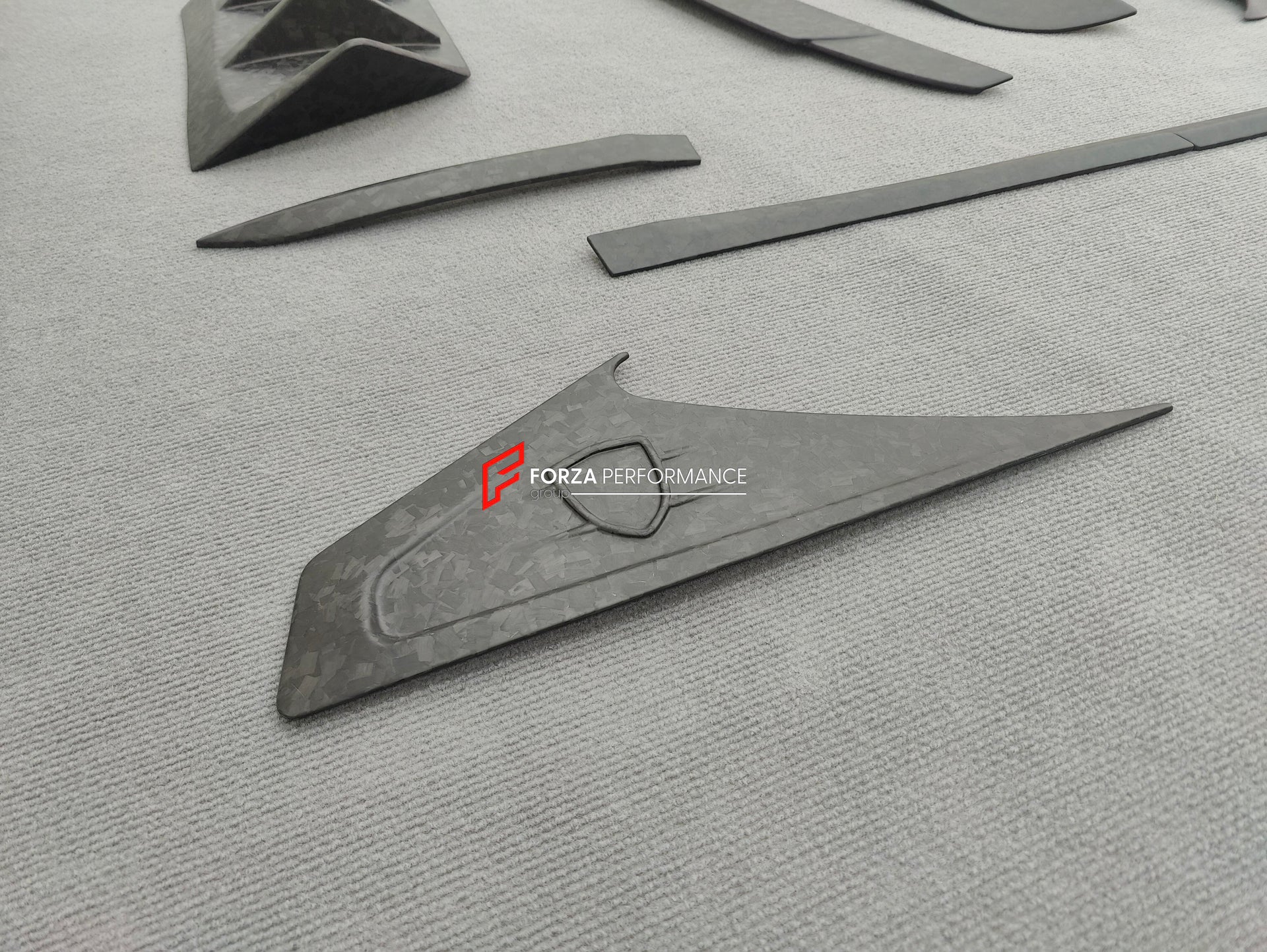 CARBON BODY KIT for BENTLEY CONTINENTAL GT GTC COUPE CONVERTIBLE 2024+ FORZA PERFORMANCE custom fit MANOSRY style