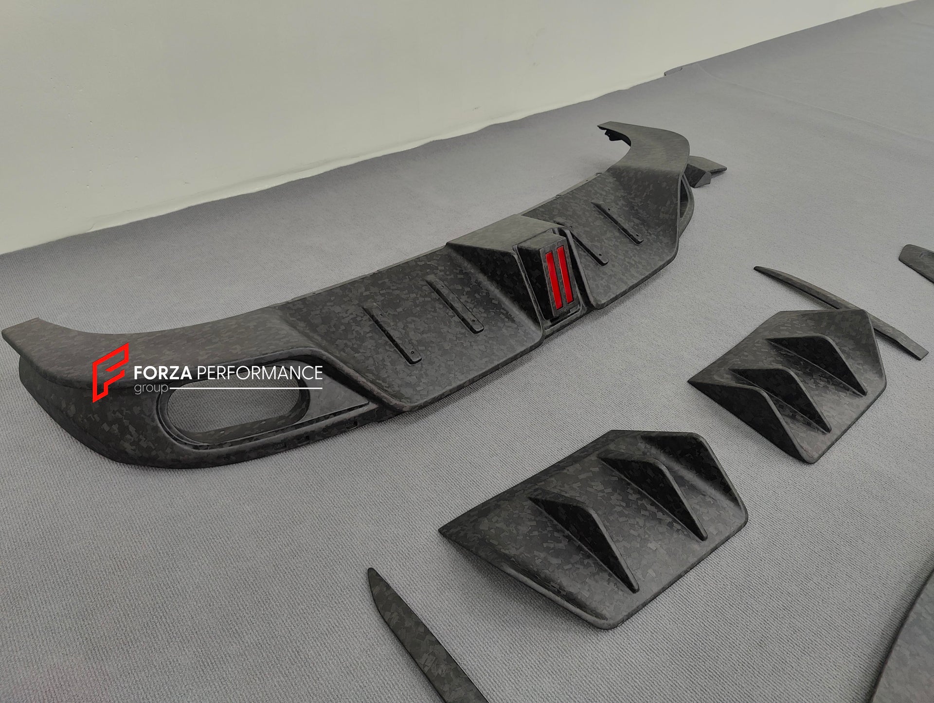 CARBON BODY KIT for BENTLEY CONTINENTAL GT GTC COUPE CONVERTIBLE 2024+ FORZA PERFORMANCE custom fit MANOSRY style