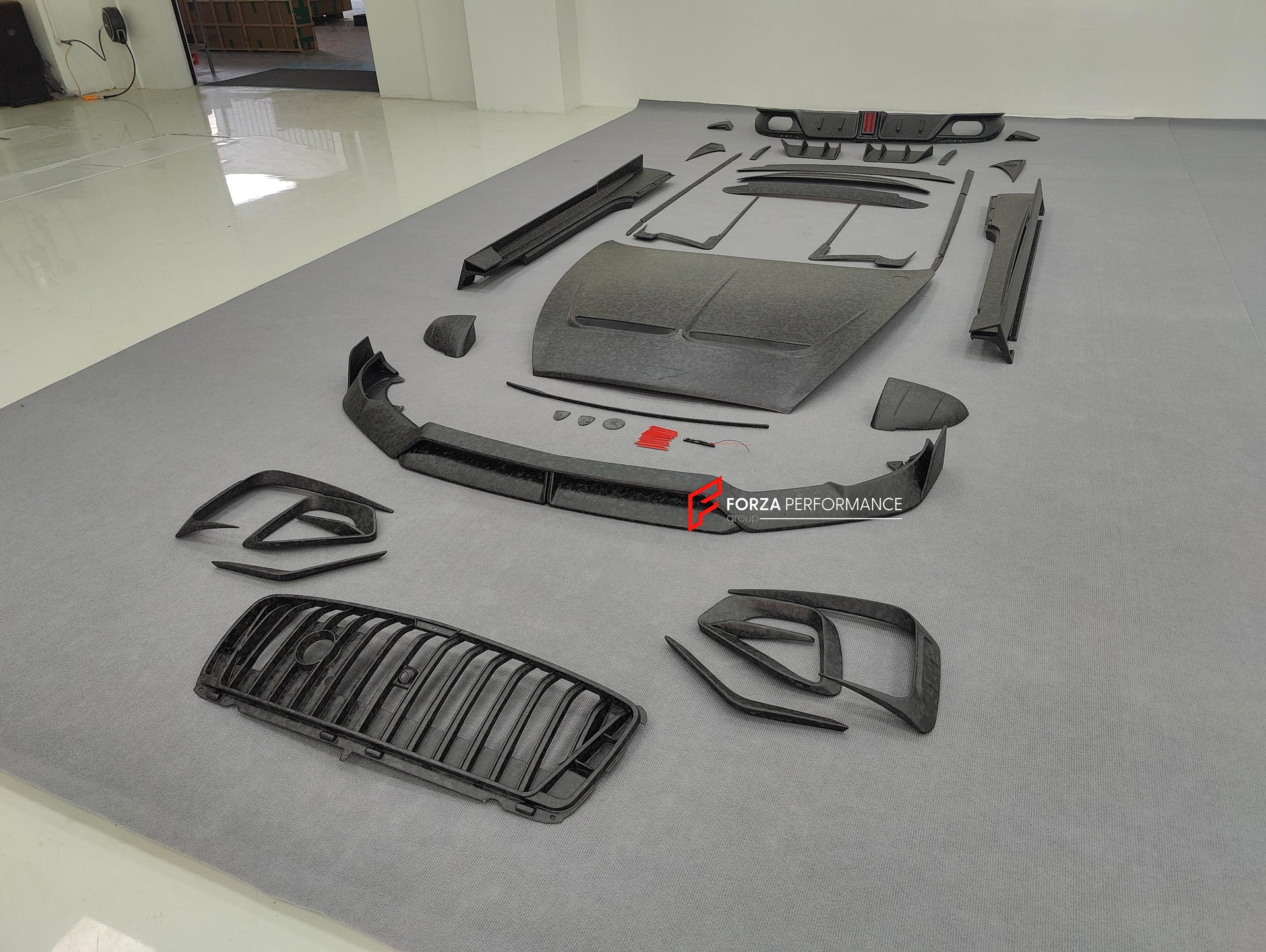 CARBON BODY KIT for BENTLEY CONTINENTAL GT GTC COUPE CONVERTIBLE 2024+ FORZA PERFORMANCE custom fit MANOSRY style