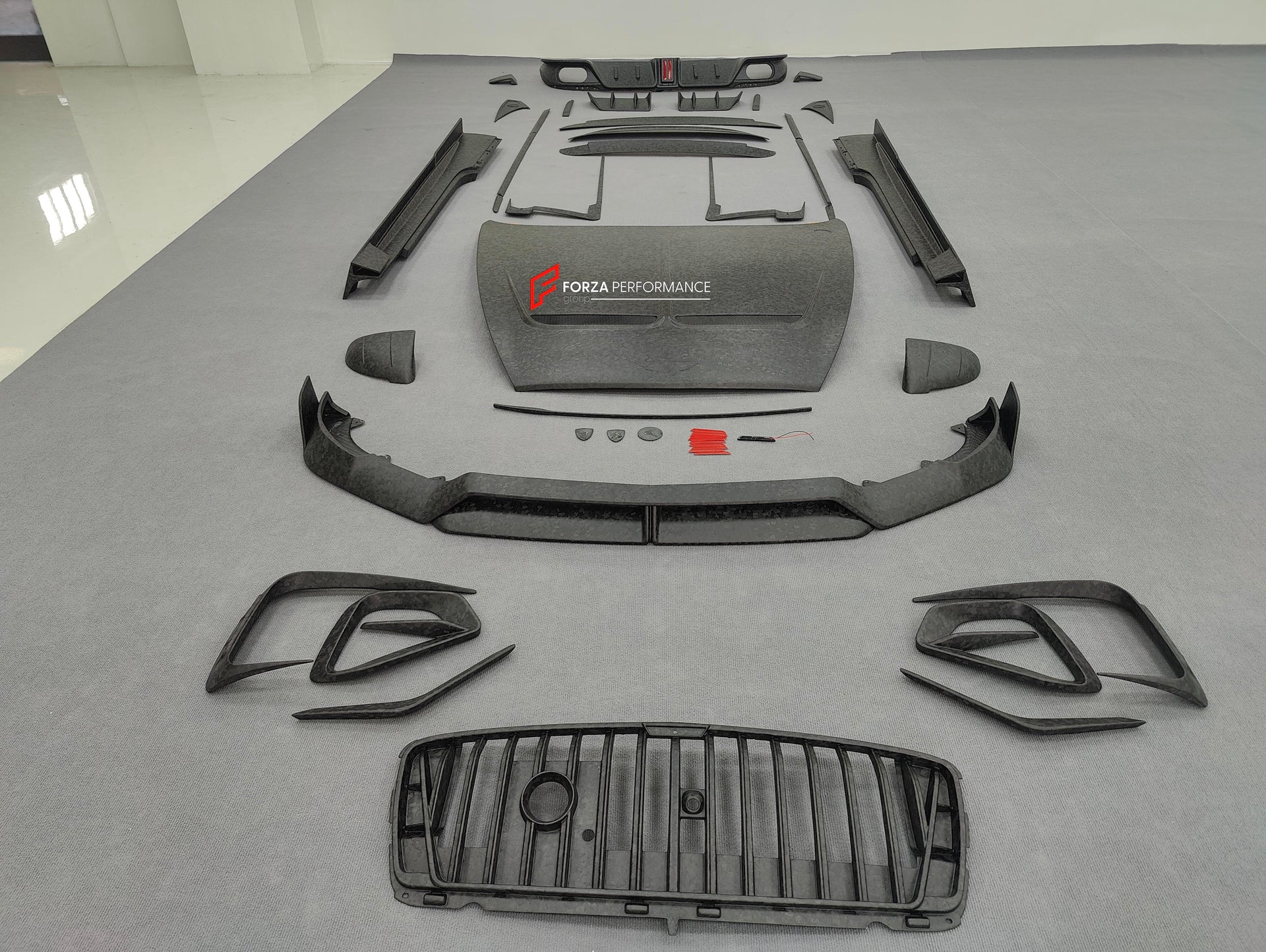 CARBON BODY KIT for BENTLEY CONTINENTAL GT GTC COUPE CONVERTIBLE 2024+ FORZA PERFORMANCE custom fit MANOSRY style