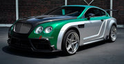 CARBON BODY KIT for Bentley Continental GT II 2011 - 2018
Set includes:

Front Bumper
Hood Bonnet
Front Fenders
Door Panels
Side Skirts
Rear Wing Spoiler
Ducktail Spoiler
Rear Bumper
Rear Diffuser
Material: Carbon

NOTE: Professional installation is required.


