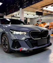 CARBON BODY KIT for BMW 5 SERIES G60 2023+

Set includes:


Front Lip
Front Air Vent Covers
Roof Spoiler
Rear Spoiler
Rear Diffuser

Material: Carbon Fiber

Note: Professinal installation is required