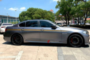 CARBON BODY KIT for BMW 5 SERIES VI F10 F18 2009 - 2017
Set includes:

Front Bumper
Front Bumper Fins
Front Lip
Side Skirts
Ducktail Spoiler
Rear Diffuser
Rear Bumper
Material: Carbon

NOTE: Professional installation is required.